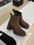 Women Block Ankle Boots